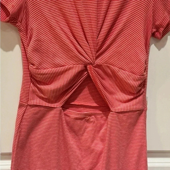 Abercrombie and Fitch red striped‎ dress - Picture 3 of 4